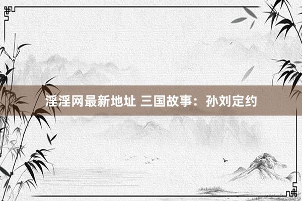 淫淫网最新地址 三国故事：孙刘定约